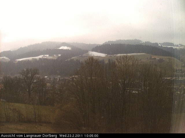 Webcam-Bild: Aussicht vom Dorfberg in Langnau 20110223-100500