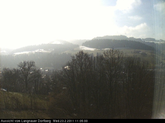 Webcam-Bild: Aussicht vom Dorfberg in Langnau 20110223-110500