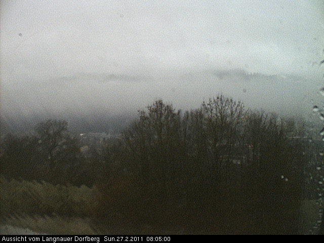 Webcam-Bild: Aussicht vom Dorfberg in Langnau 20110227-080500