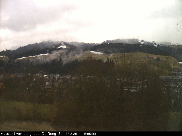 Webcam-Bild: Aussicht vom Dorfberg in Langnau 20110227-150500