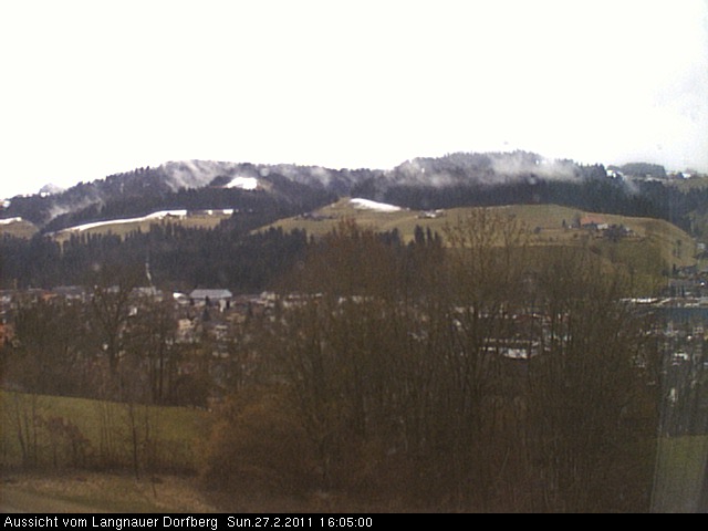 Webcam-Bild: Aussicht vom Dorfberg in Langnau 20110227-160500