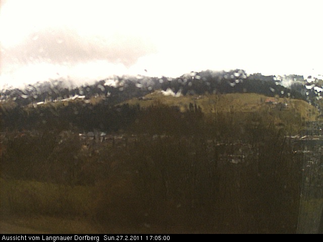 Webcam-Bild: Aussicht vom Dorfberg in Langnau 20110227-170500