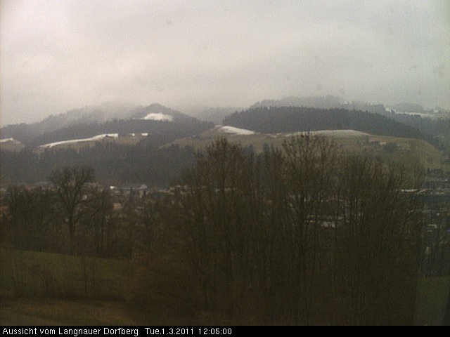 Webcam-Bild: Aussicht vom Dorfberg in Langnau 20110301-120500