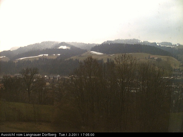 Webcam-Bild: Aussicht vom Dorfberg in Langnau 20110301-170500