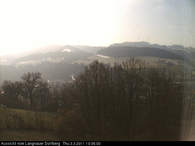 Webcam-Bild: Aussicht vom Dorfberg in Langnau 20110303-100500