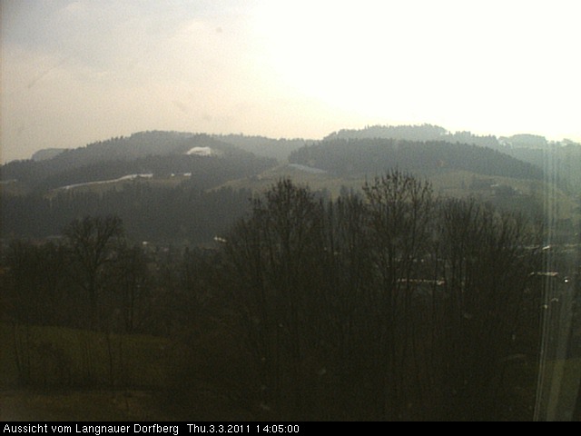 Webcam-Bild: Aussicht vom Dorfberg in Langnau 20110303-140500
