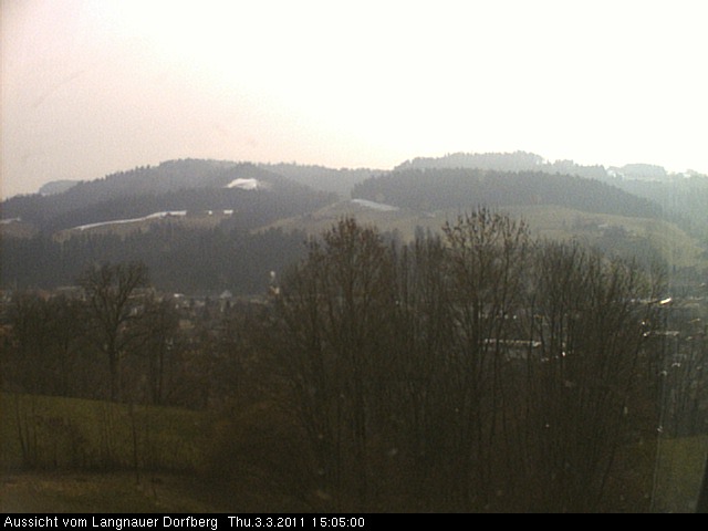 Webcam-Bild: Aussicht vom Dorfberg in Langnau 20110303-150500