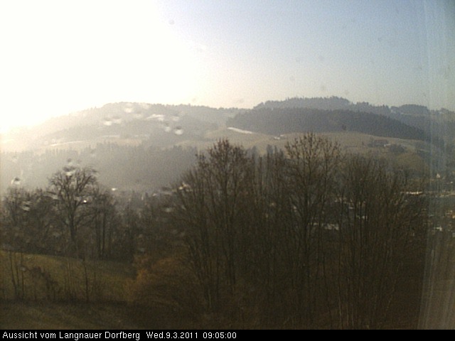 Webcam-Bild: Aussicht vom Dorfberg in Langnau 20110309-090500