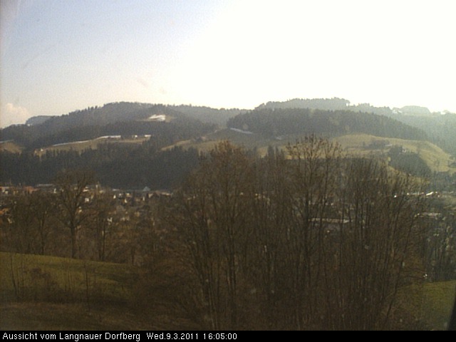Webcam-Bild: Aussicht vom Dorfberg in Langnau 20110309-160500