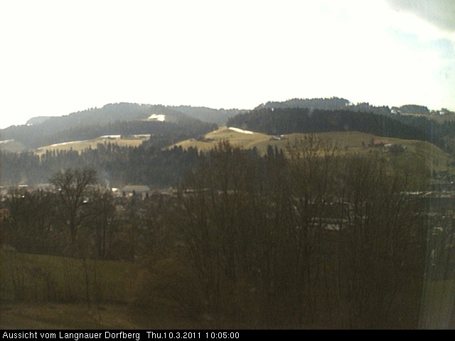 Webcam-Bild: Aussicht vom Dorfberg in Langnau 20110310-100500