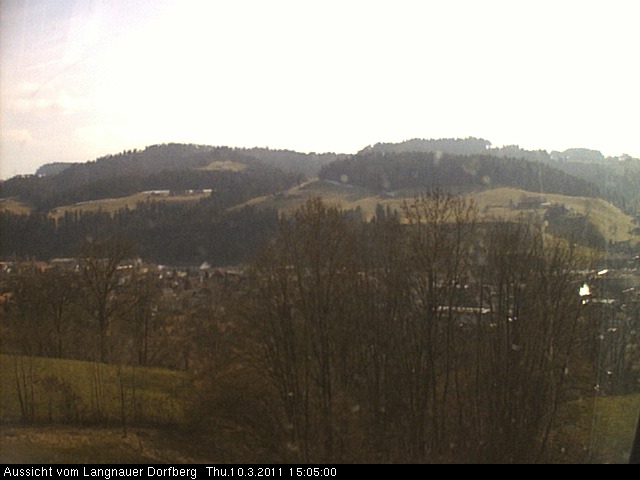 Webcam-Bild: Aussicht vom Dorfberg in Langnau 20110310-150500