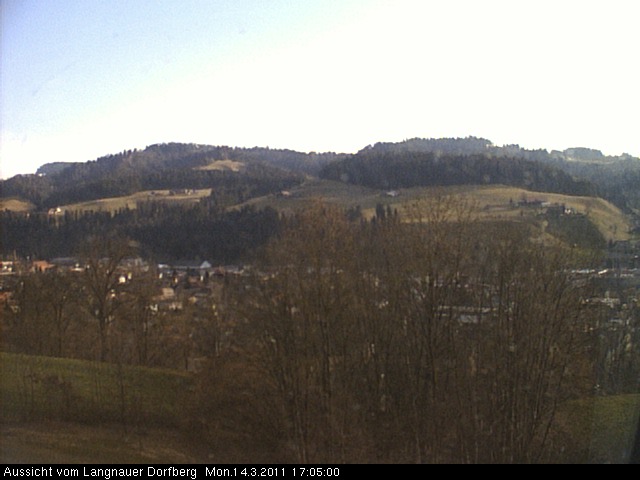 Webcam-Bild: Aussicht vom Dorfberg in Langnau 20110314-170500