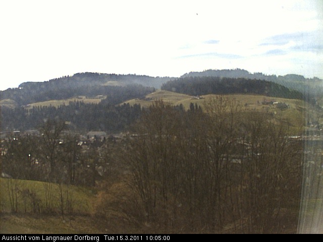 Webcam-Bild: Aussicht vom Dorfberg in Langnau 20110315-100500