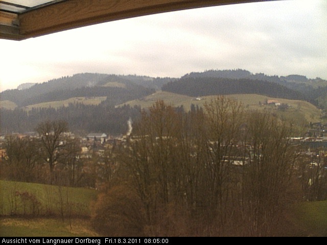 Webcam-Bild: Aussicht vom Dorfberg in Langnau 20110318-080500