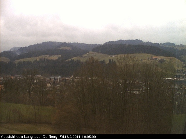 Webcam-Bild: Aussicht vom Dorfberg in Langnau 20110318-100500