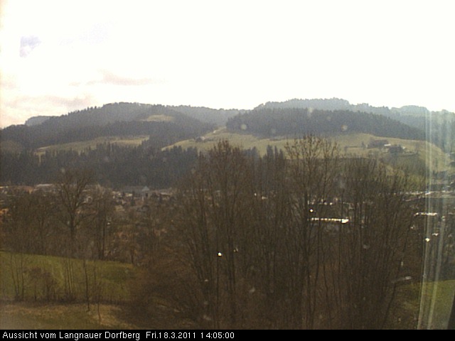 Webcam-Bild: Aussicht vom Dorfberg in Langnau 20110318-140500