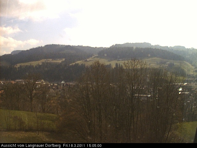 Webcam-Bild: Aussicht vom Dorfberg in Langnau 20110318-150500