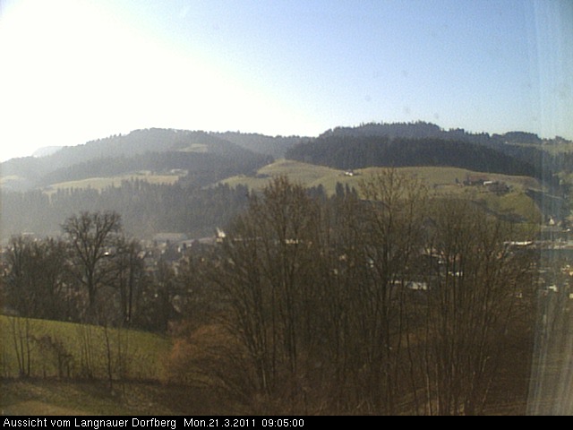 Webcam-Bild: Aussicht vom Dorfberg in Langnau 20110321-090500