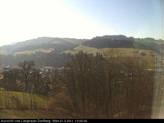 Webcam-Bild: Aussicht vom Dorfberg in Langnau 20110321-100500