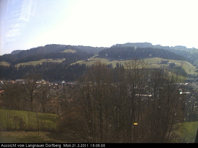 Webcam-Bild: Aussicht vom Dorfberg in Langnau 20110321-150500