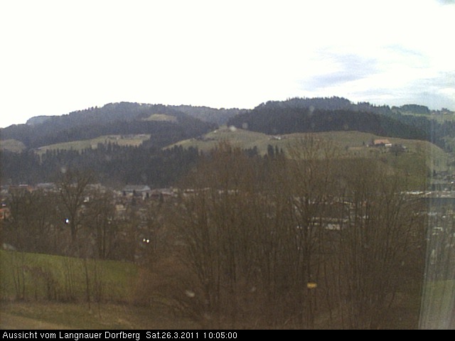 Webcam-Bild: Aussicht vom Dorfberg in Langnau 20110326-100500