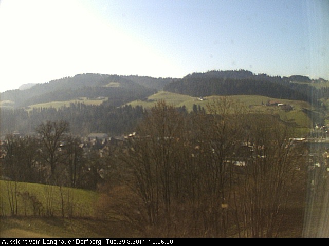 Webcam-Bild: Aussicht vom Dorfberg in Langnau 20110329-100500