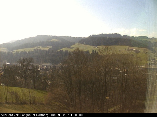 Webcam-Bild: Aussicht vom Dorfberg in Langnau 20110329-110500
