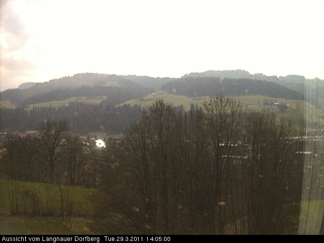 Webcam-Bild: Aussicht vom Dorfberg in Langnau 20110329-140500