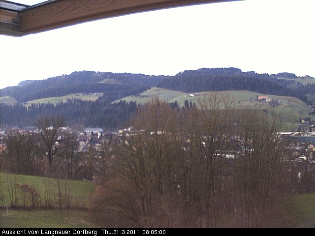 Webcam-Bild: Aussicht vom Dorfberg in Langnau 20110331-080500