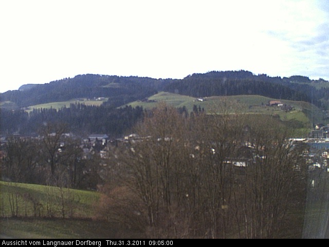 Webcam-Bild: Aussicht vom Dorfberg in Langnau 20110331-090500