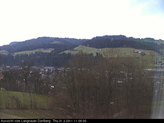 Webcam-Bild: Aussicht vom Dorfberg in Langnau 20110331-110500