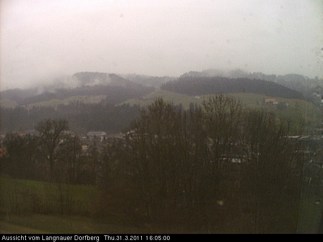 Webcam-Bild: Aussicht vom Dorfberg in Langnau 20110331-160500