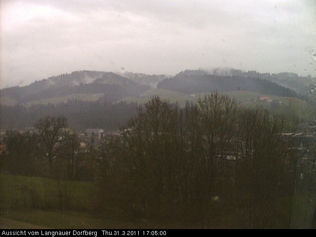 Webcam-Bild: Aussicht vom Dorfberg in Langnau 20110331-170500