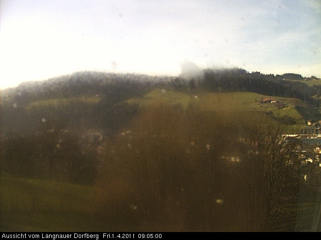 Webcam-Bild: Aussicht vom Dorfberg in Langnau 20110401-090500