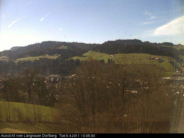 Webcam-Bild: Aussicht vom Dorfberg in Langnau 20110405-100500
