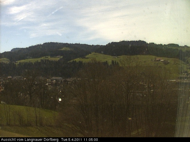 Webcam-Bild: Aussicht vom Dorfberg in Langnau 20110405-110500