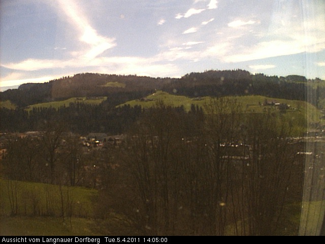 Webcam-Bild: Aussicht vom Dorfberg in Langnau 20110405-140500