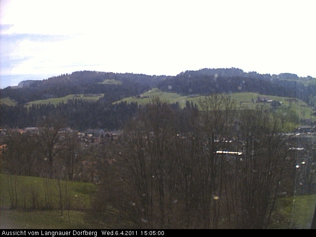 Webcam-Bild: Aussicht vom Dorfberg in Langnau 20110406-150500