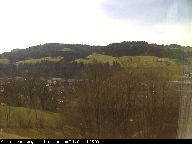 Webcam-Bild: Aussicht vom Dorfberg in Langnau 20110407-110500