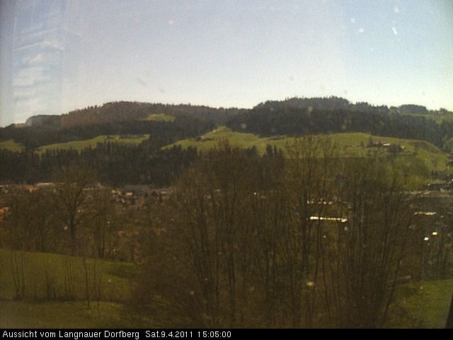 Webcam-Bild: Aussicht vom Dorfberg in Langnau 20110409-150500