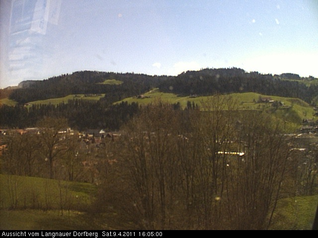 Webcam-Bild: Aussicht vom Dorfberg in Langnau 20110409-160500