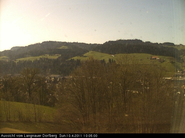 Webcam-Bild: Aussicht vom Dorfberg in Langnau 20110410-100500