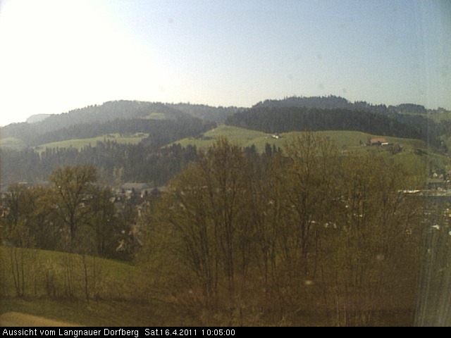 Webcam-Bild: Aussicht vom Dorfberg in Langnau 20110416-100500