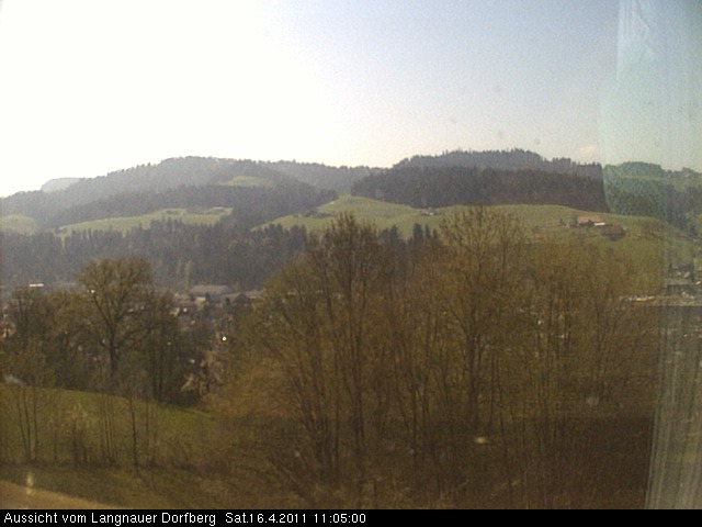Webcam-Bild: Aussicht vom Dorfberg in Langnau 20110416-110500