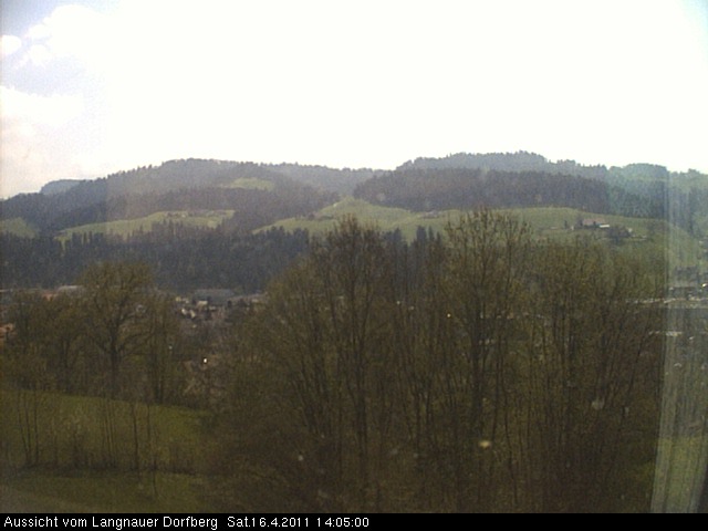 Webcam-Bild: Aussicht vom Dorfberg in Langnau 20110416-140500
