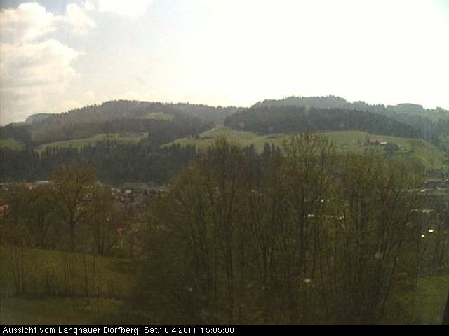 Webcam-Bild: Aussicht vom Dorfberg in Langnau 20110416-150500