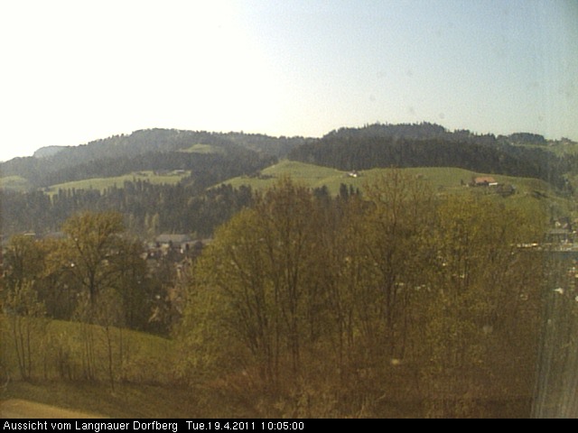 Webcam-Bild: Aussicht vom Dorfberg in Langnau 20110419-100500