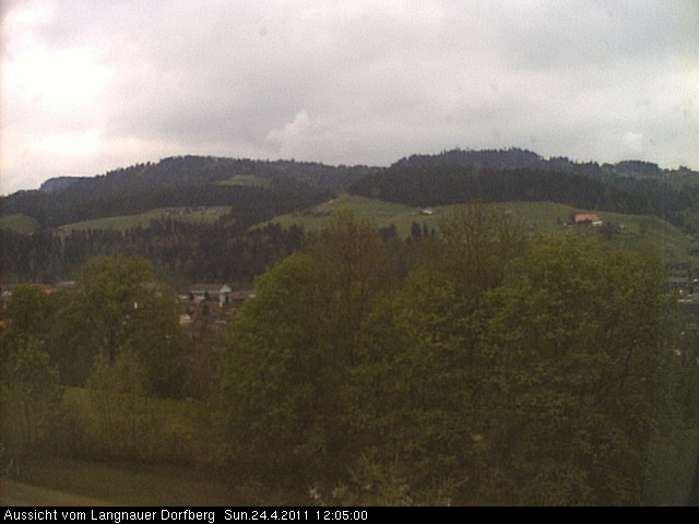Webcam-Bild: Aussicht vom Dorfberg in Langnau 20110424-120500