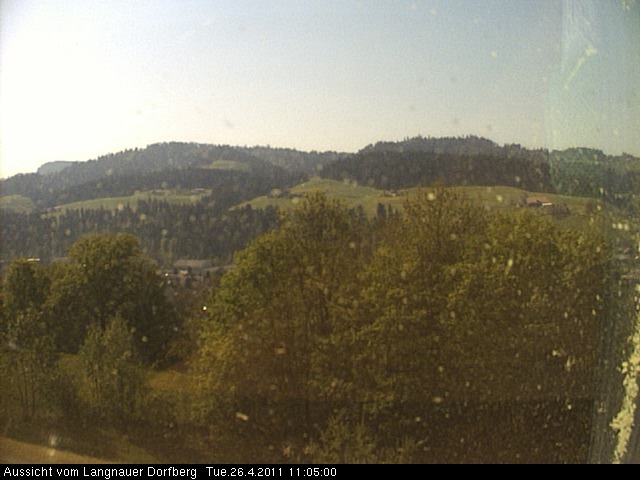 Webcam-Bild: Aussicht vom Dorfberg in Langnau 20110426-110500