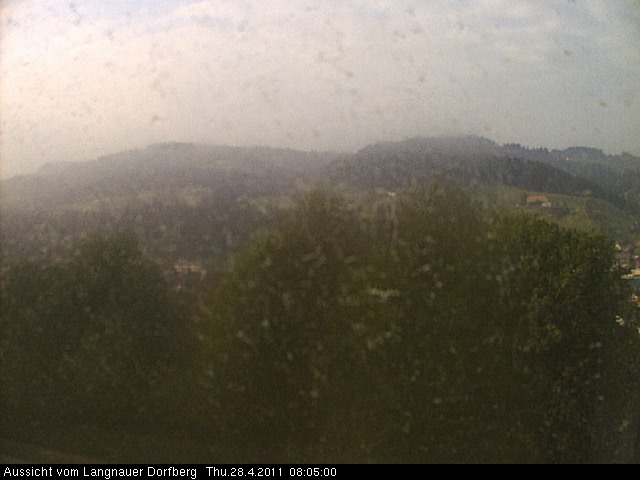 Webcam-Bild: Aussicht vom Dorfberg in Langnau 20110428-080500